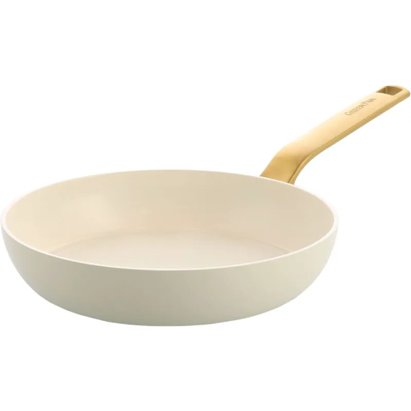 GreenPan Evolution Frying Pan 24cm Cream