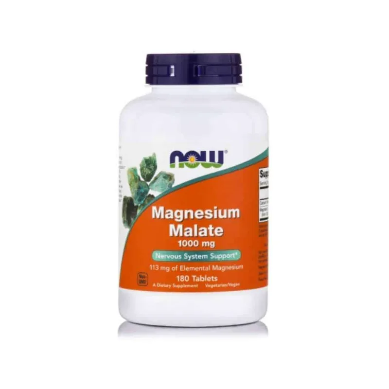 NOW Magnesium Malate 1000mg -180tabs