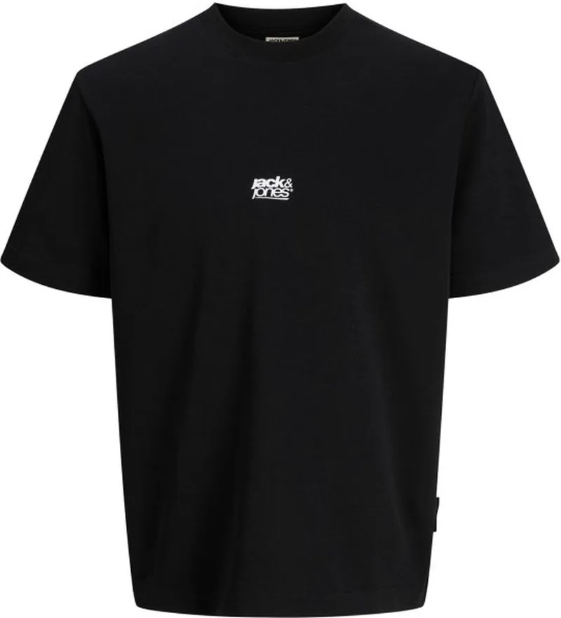 T-SHIRT JACK - JONES JCOBREEZE BACK PRINT 12293674 ΜΑΥΡΟ (164CM)-(14 ΕΤΩΝ)