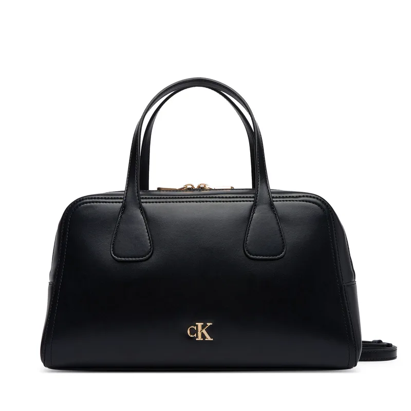 Τσάντα Calvin Klein Ck Medium Bowling Bag LV04F3610G Μαύρο