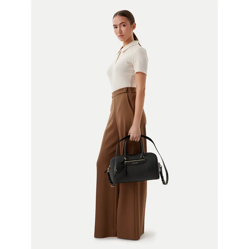Τσάντα MICHAEL Michael Kors Md Duffle Satchel 30S6GTVS8L Μαύρο