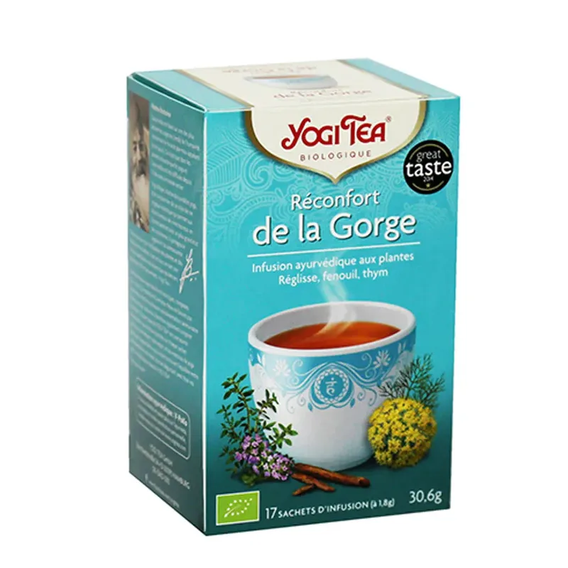Yogi Tea Throat Strengthener 17 Sachets