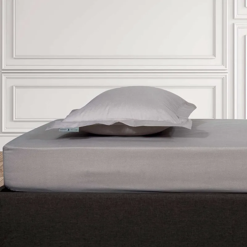 ΣΕΝΤΟΝΙ KING SIZE GREENWICH POLO CLUB LOFT ΜΕ ΛΑΣΤΙΧΟ 2508 ΚΑΦΕ TAUPE (180X200+35CM)