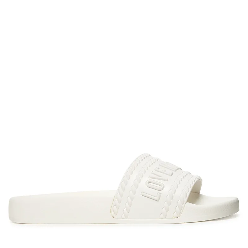 Παντόφλες LOVE MOSCHINO JA28342G0OI22100 Λευκό