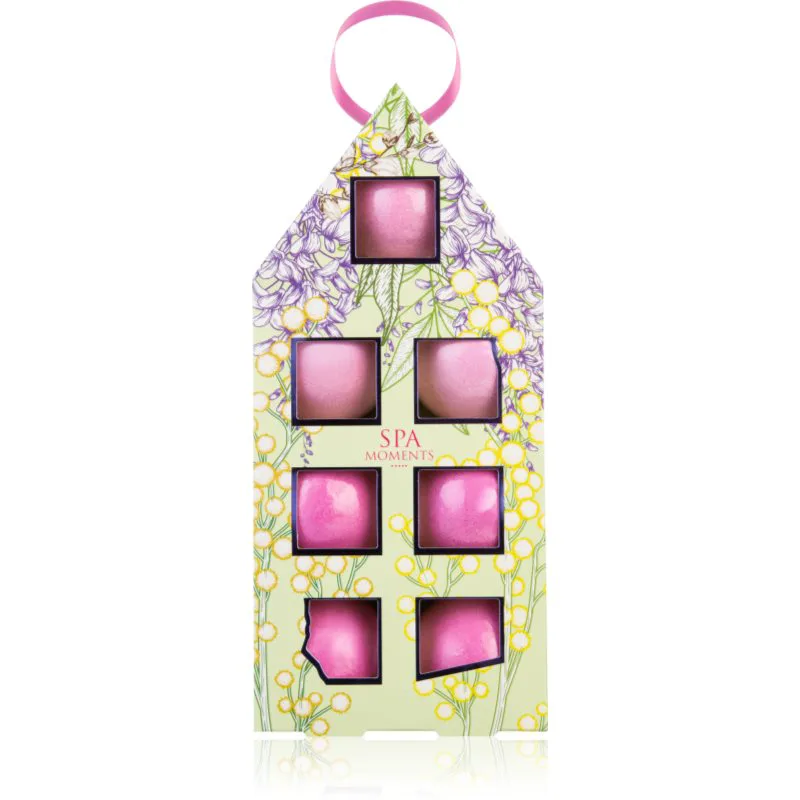 Spa Moments Sweet Pea αφρώδεις μπάλες για το μπάνιο