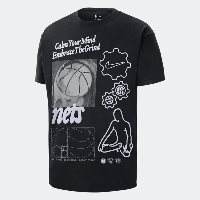 Nike Max90 Brooklyn Nets Ανδρικό T-Shirt (9000206676_1469)