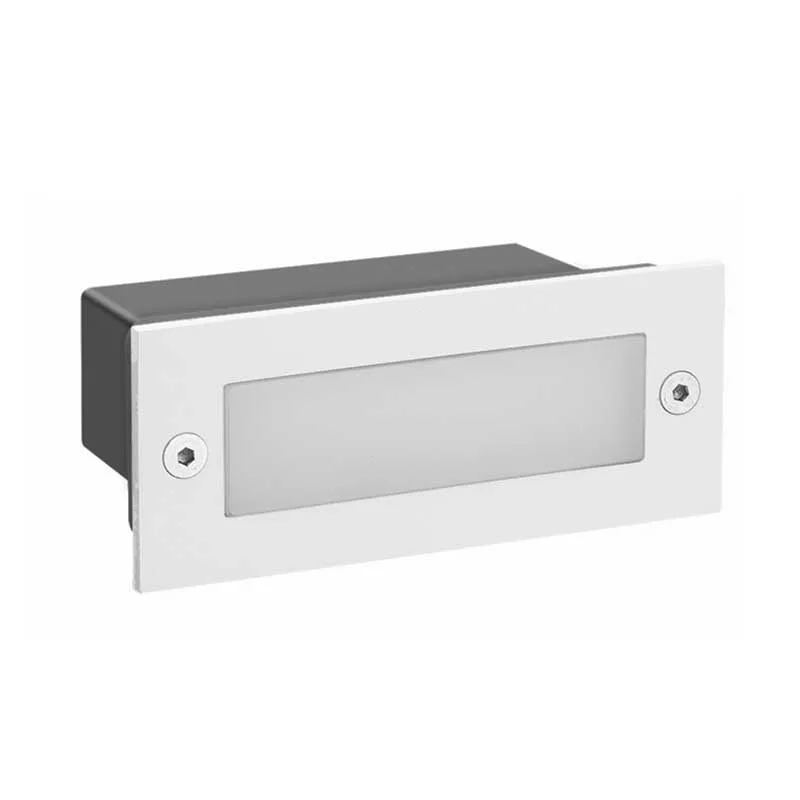 Απλίκα LED Εξωτερικού Χώρου Χωνευτή Aca PAS230WP White