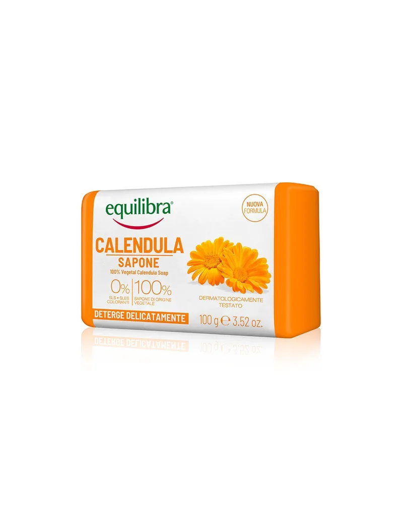 Equilibra Calendula Vegetable Soap 100g