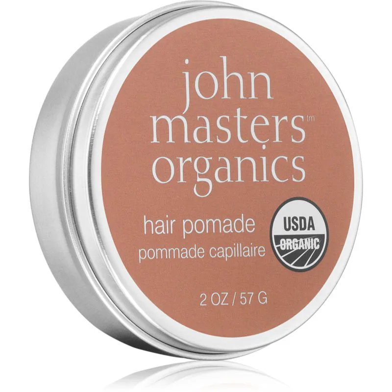 John Masters Organics Hair Pomade μυραλοιφή για εξομάλυνση και θρέψη ξηρών άτακτων μαλλιών 57 γρ