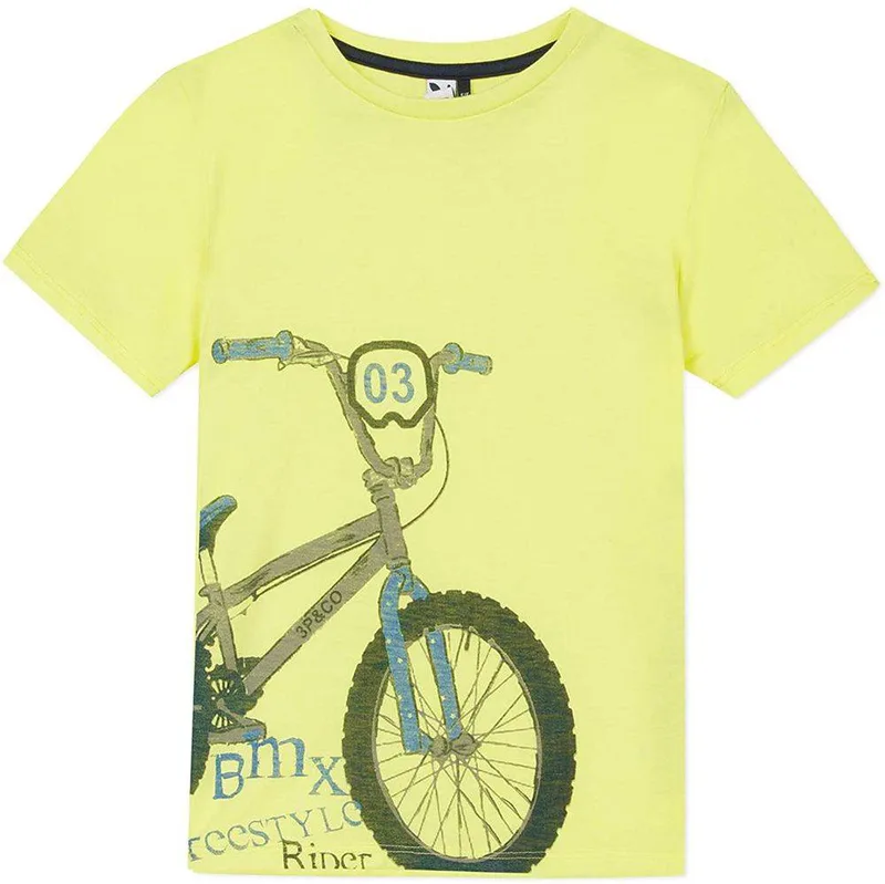 T-SHIRT 3 POMMES 3Q10005 ΚΙΤΡΙΝΟ (3-4 ΕΤΩΝ)-(104CM)