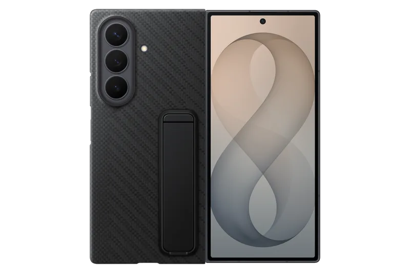 Samsung Galaxy Z Fold8 Ultra Carbon Standing Case - Black