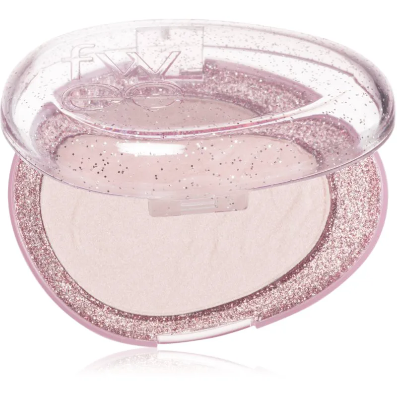 fwee Glitz Stone Highlighter λαμπρυντικό για πρόσωπο και περιοχή γύρω από τα μάτια απόχρωση 07 Ruby Reborn 6 γρ