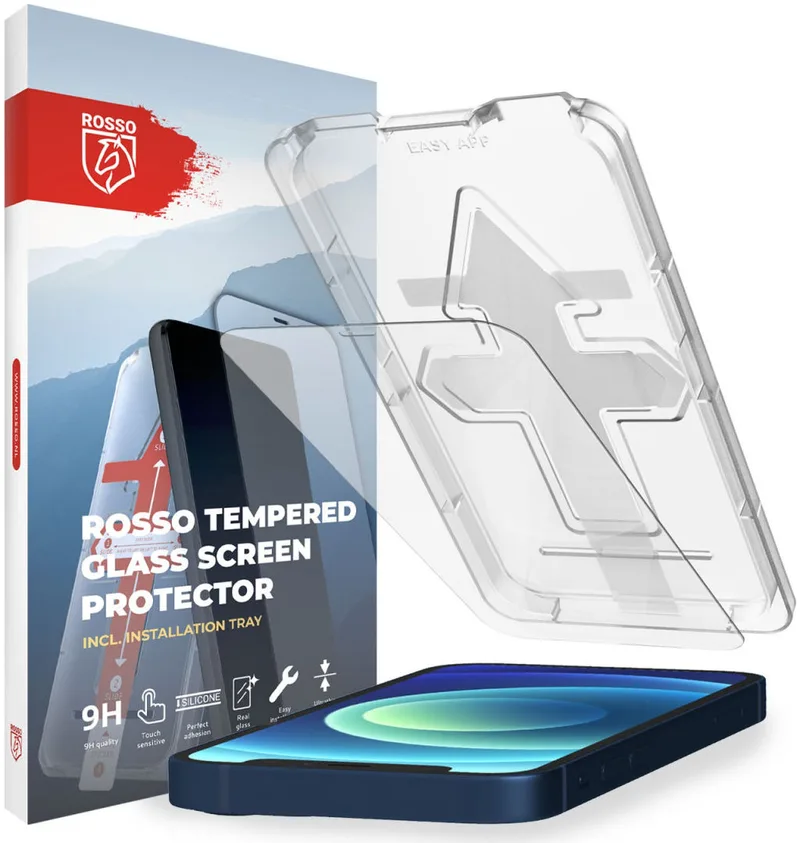 Κόκκινο Tempered Glass - Αντιχαρακτικό Προστατευτικό Γυαλί Οθόνης Apple iPhone 12 mini (8719246321528)