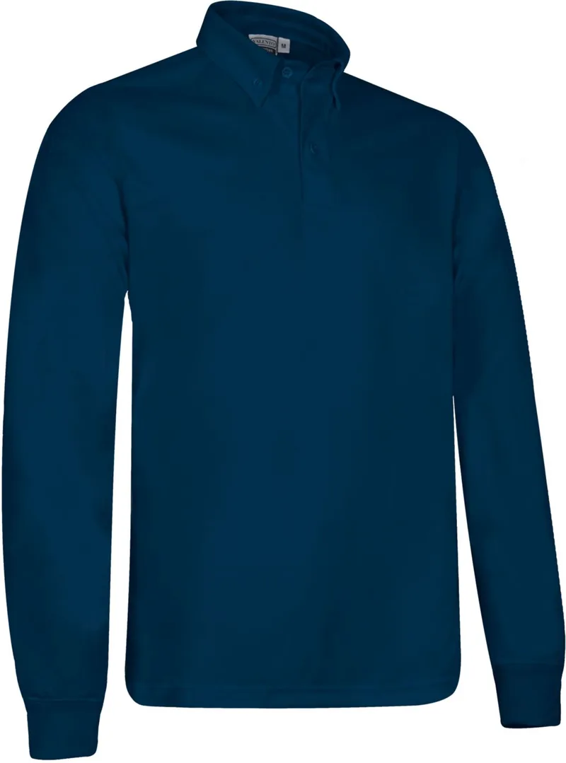 Μακρυμάνικο Sports Polo KRITAN Valento POVAKRIMR Orion Navy Blue