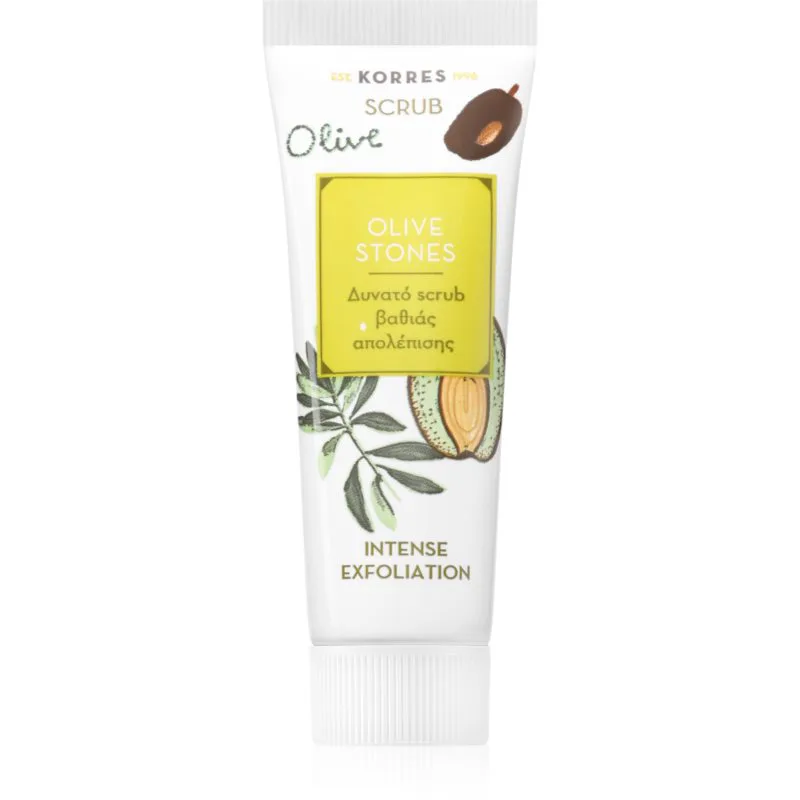 Korres Olive Stones scrub βαθιάς απολέπισης 18 ml