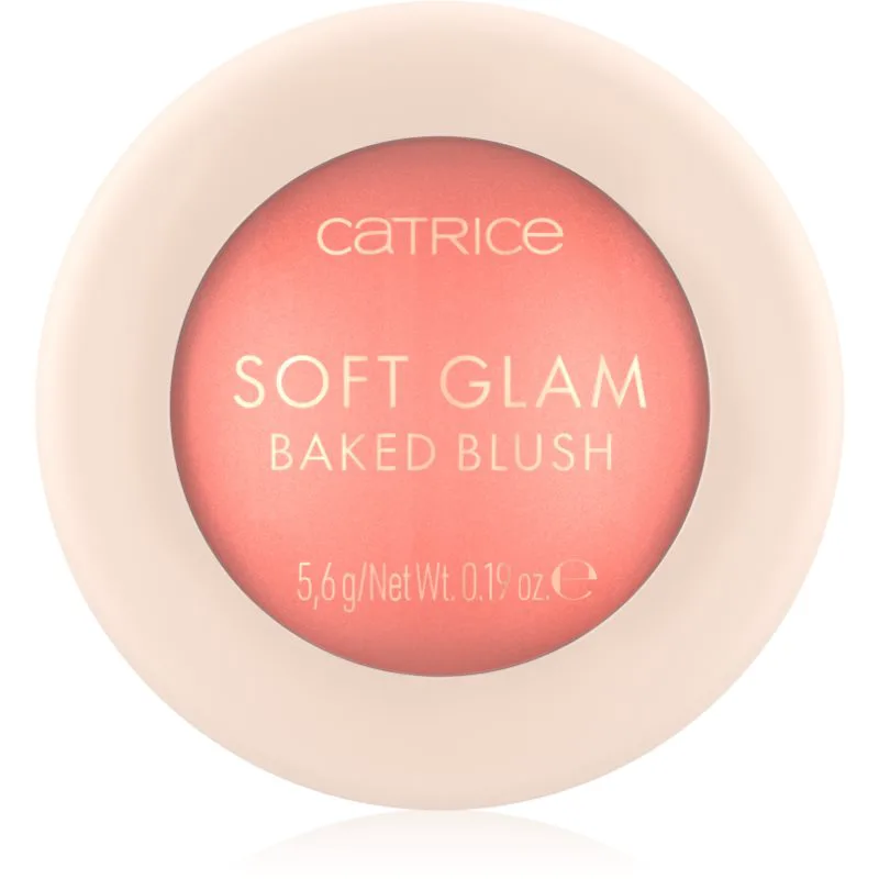 Catrice Soft Glam λαμπρυντικό ρουζ απόχρωση 030 Cheeky Coral 5.6 γρ