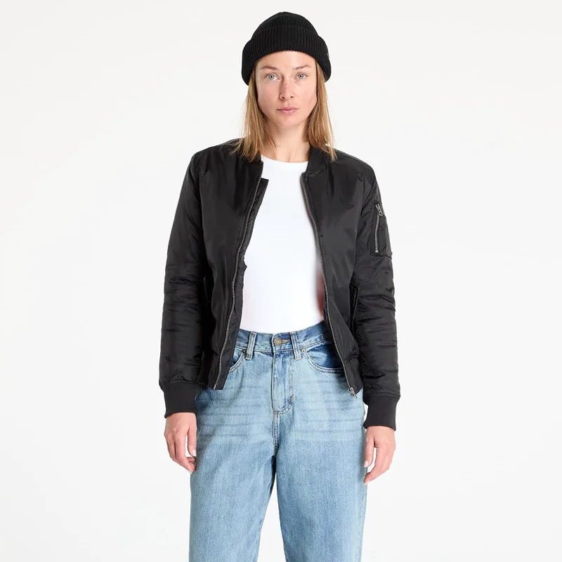 Μπουφάν Urban Classics Ladies Basic Bomber Jacket Black L