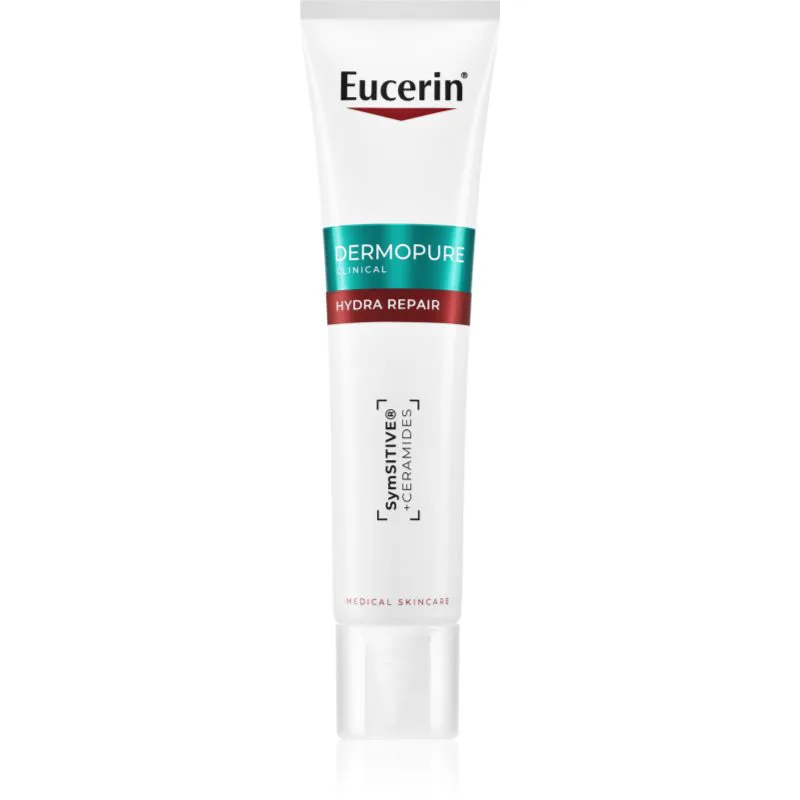 Eucerin DermoPure Clinical Hydra Repair αποκαταστατική κρέμα για λιπαρή επιδερμίδα με τάση για ακμή 40 ml