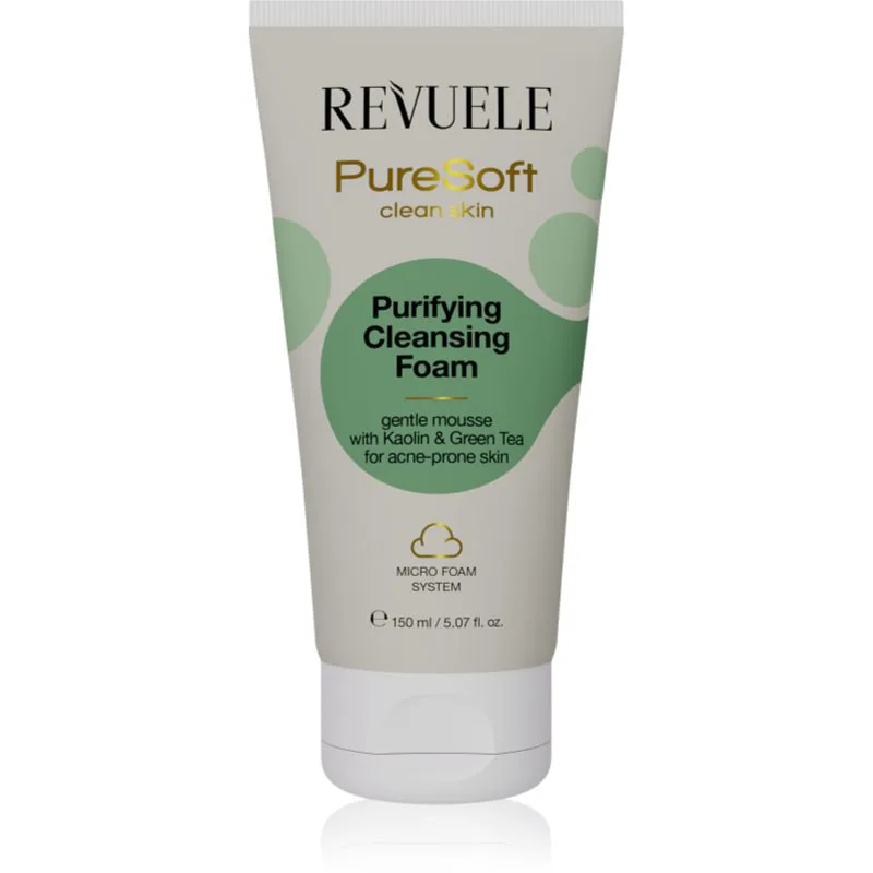 Revuele PureSoft Clean Skin αφρός για βαθύ καθαρισμό για προβληματική επιδερμίδα 150 ml