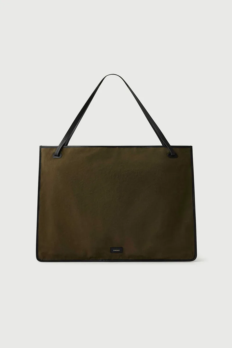 Soeur γυναικεία τσάντα ώμου tote "Darla" - SEM0833DARLA Χακί