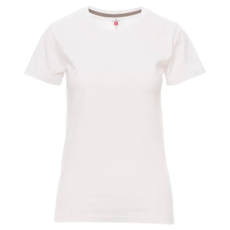 SUNSET Γυναικείο κοντομάνικο PAYPER 02000344 White