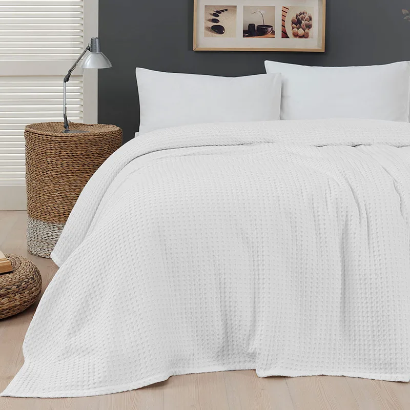 Κουβέρτα Πικέ Μονή 170x240 Beauty Home Snap 1990 White 170x240