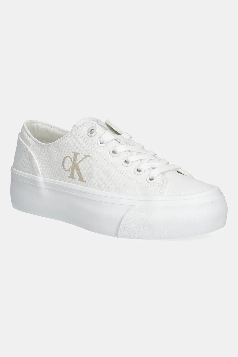 Calvin Klein Jeans VULC FLATFORM LOW CV MG πάνινα sneakers Γυναικεία