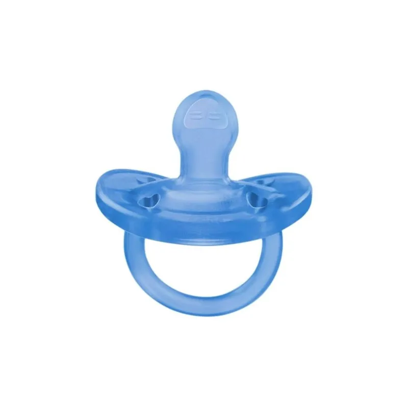Chicco Πιπίλα Όλο Σιλικόνη ΜΠΛΕ 6-16M+