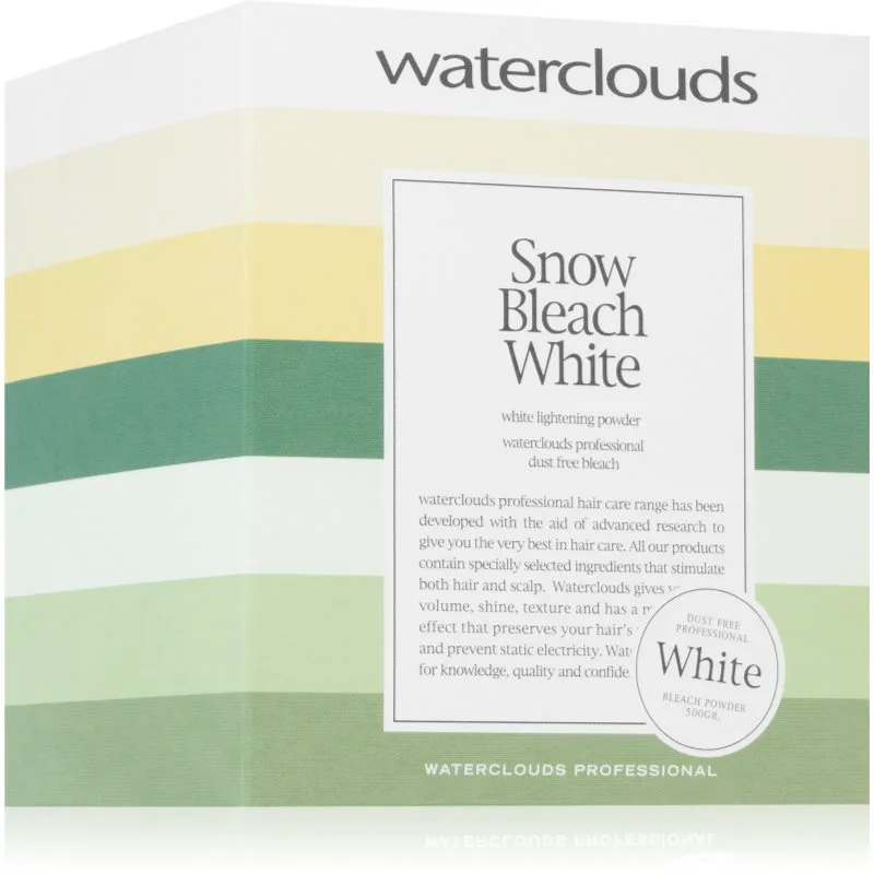Waterclouds Snow Bleach White White Lightening Powder ξανοιχτική πούδρα λεύκανσης για τα μαλλιά 500 γρ