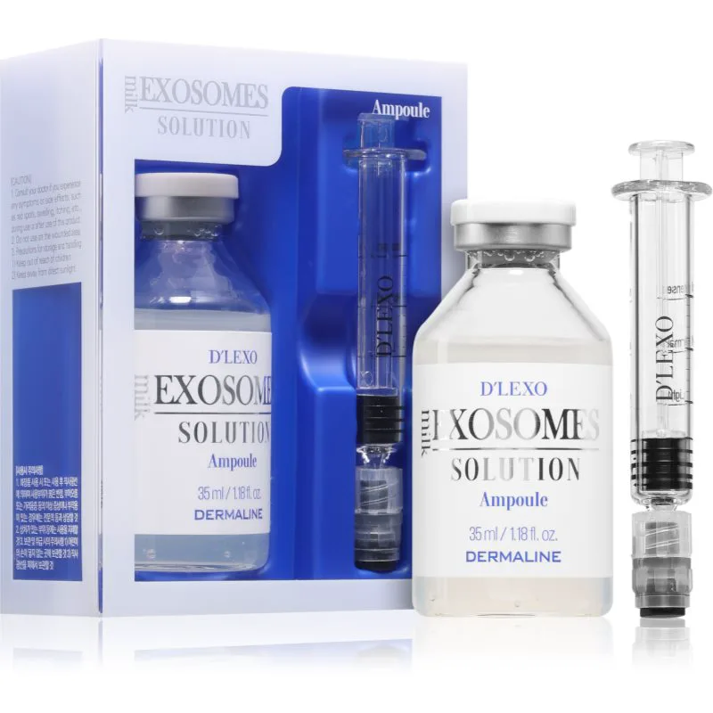 Dermaline D'LEXO Milk Exosome Solution Ampoule λειαντικός ορός προσώπου 35 ml