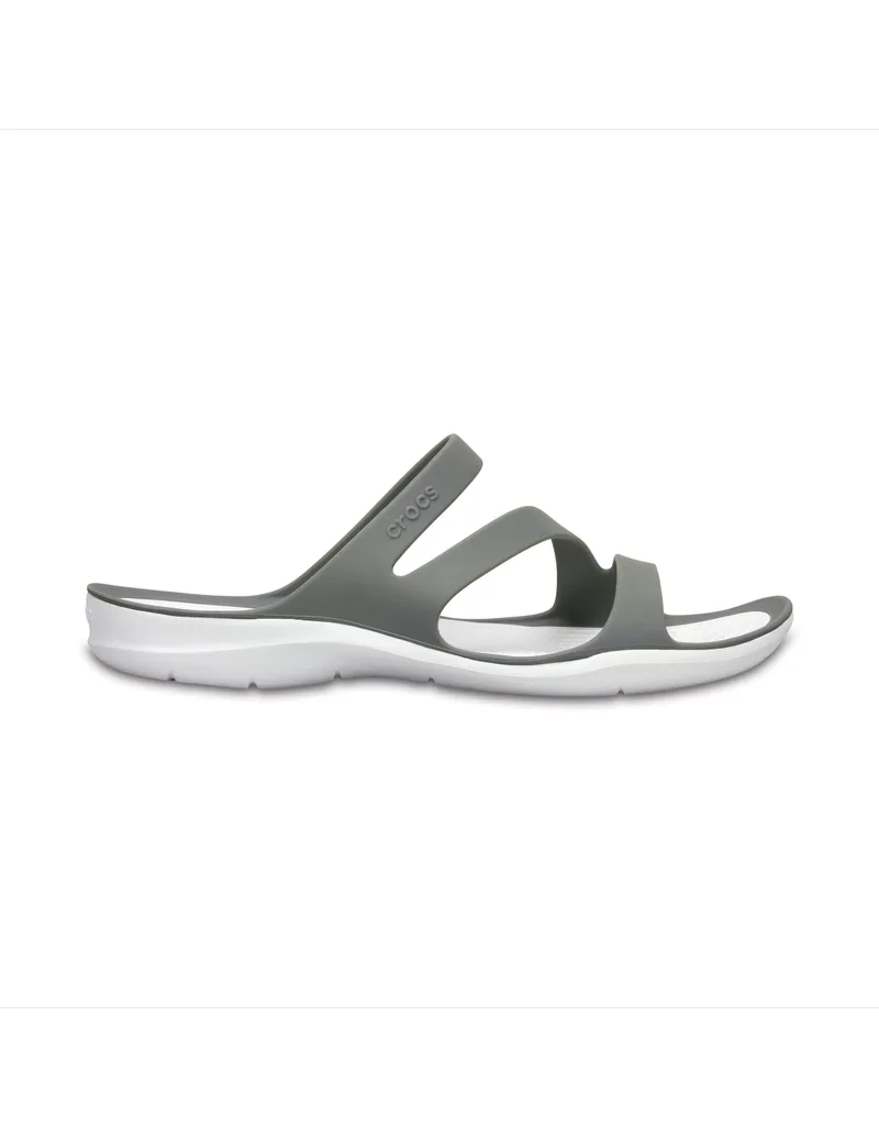 Crocs Swiftwater Sandal W Σαγιονάρες σε Γκρι Χρώμα 203998-06X