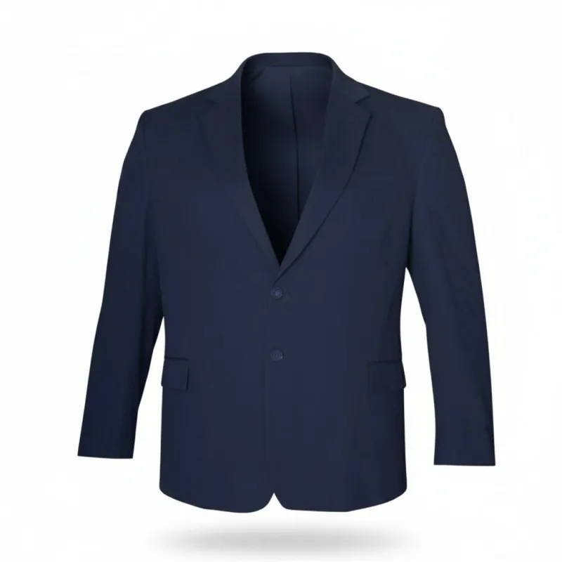 Σακάκι "Winter Pique" by Leo Collection - Midnight Blue