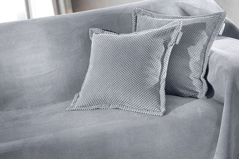 Διακοσμητική Μαξιλάροθήκη Microfiber Rubicon Silver 45x45εκ. Guy Laroche (Ύφασμα: Microfiber, Χρώμα: Ασημί ) - Guy Laroche - 5206480523540