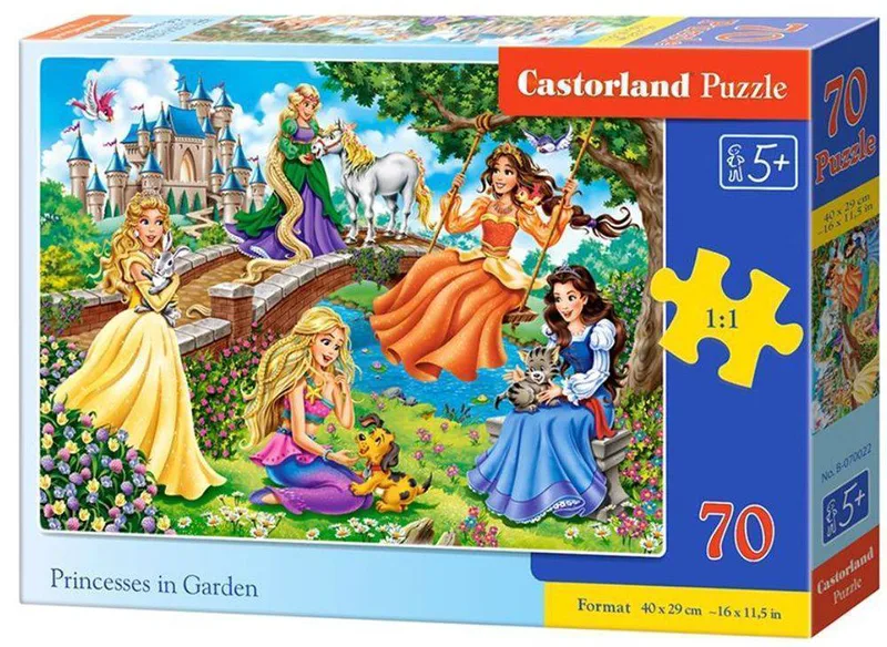 PRINCESSES IN GARDEN CASTORLAND 70 ΚΟΜΜΑΤΙΑ