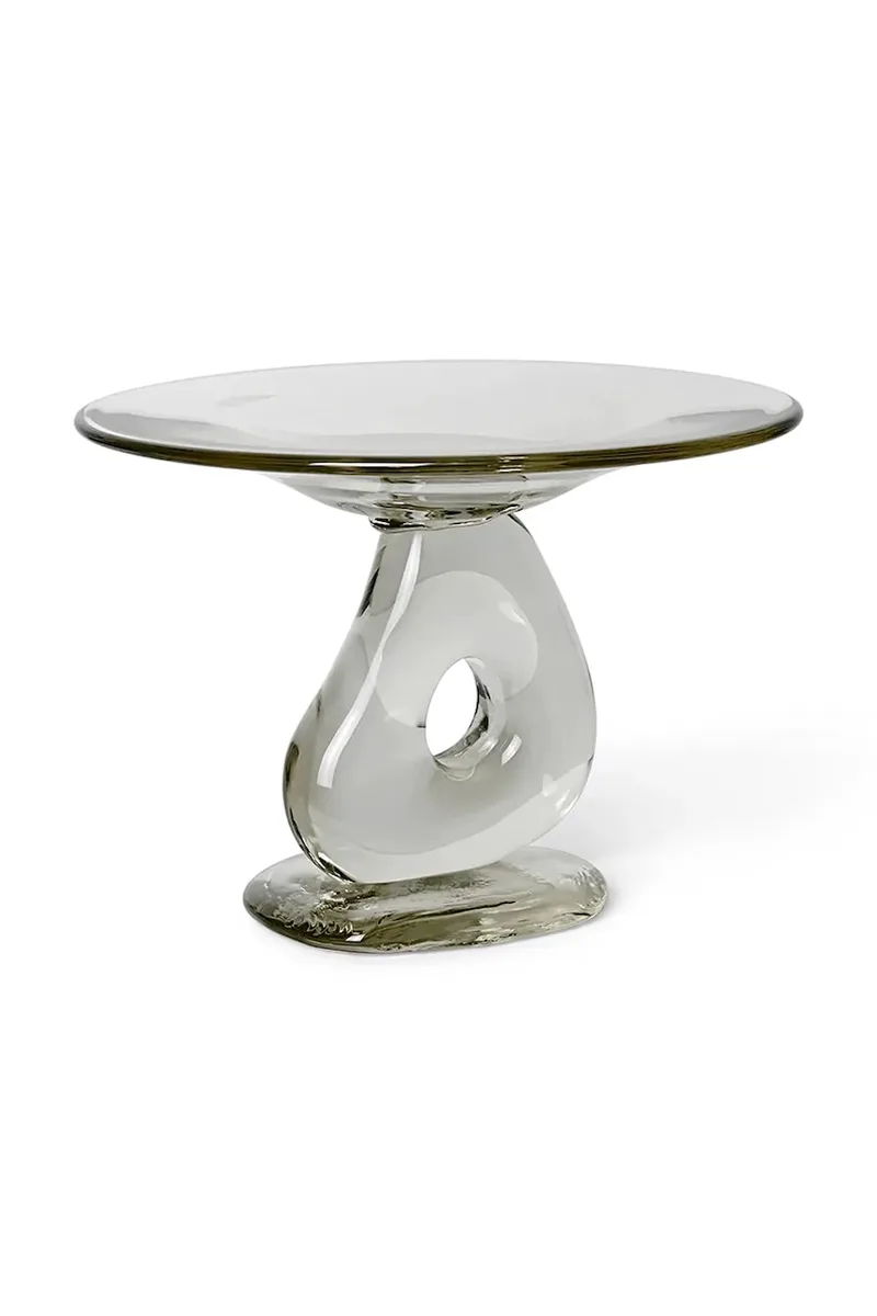 Διακοσμητική πιατέλα ferm LIVING Damo Glass Centrepiece 21 cm