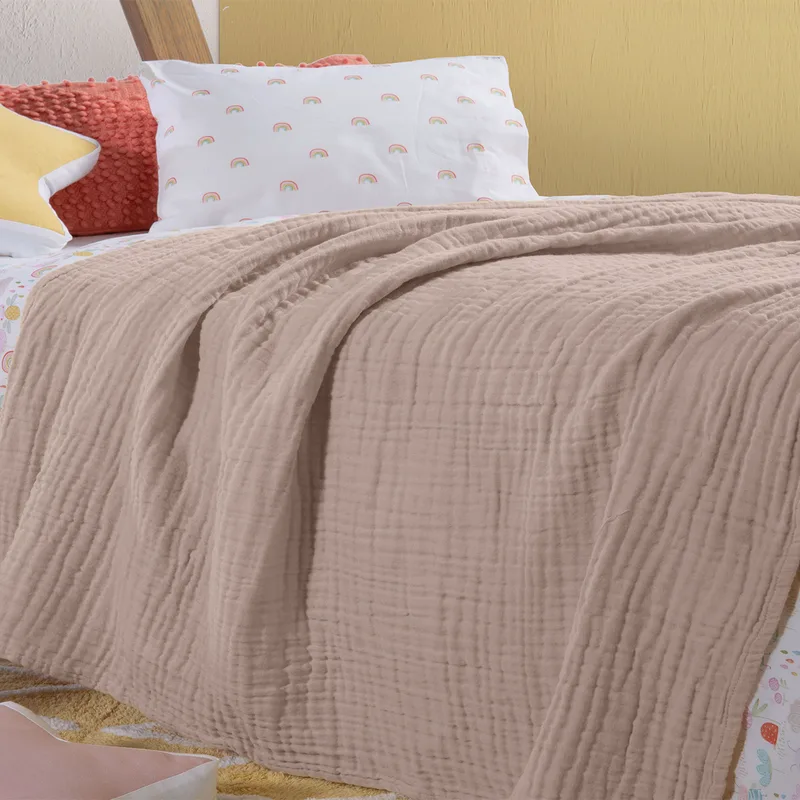 Κουβερτόριο Κούνιας (110x150) Nef-Nef Homeware Whisper Ροζ
