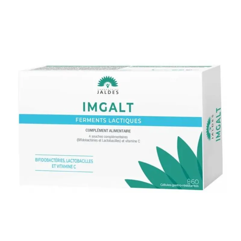 Jaldes Imgalt Lactic Ferments With Vitamin C 60 gastro-resistant capsules