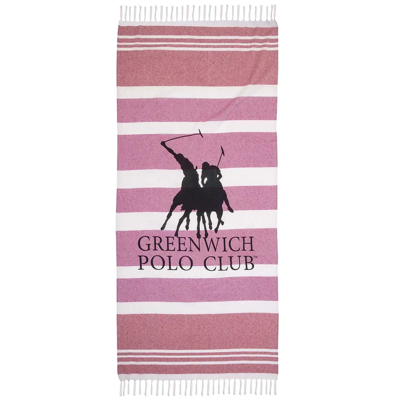 Παρεό (80x170) Greenwich Polo Club Beach 3842 Fuchsia