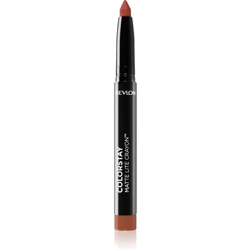 Revlon Cosmetics ColorStay™ Matte Lite Crayon ματ κραγιόν σε μολύβι απόχρωση 002 Clear The Air 1,4 γρ