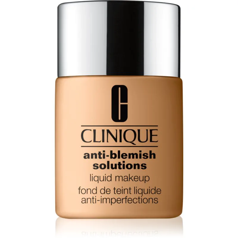 Clinique Anti-Blemish Solutions™ Liquid Makeup Make-Up κάλυψης για λιπαρή επιδερμίδα με τάση για ακμή απόχρωση WN 46 Golden Neutral 30 ml