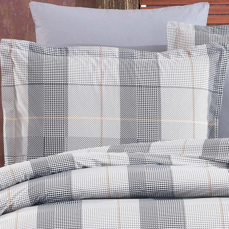 Φανελένια Μαξιλαροθήκη 50x70 Dimcol Antigone 339 Grey