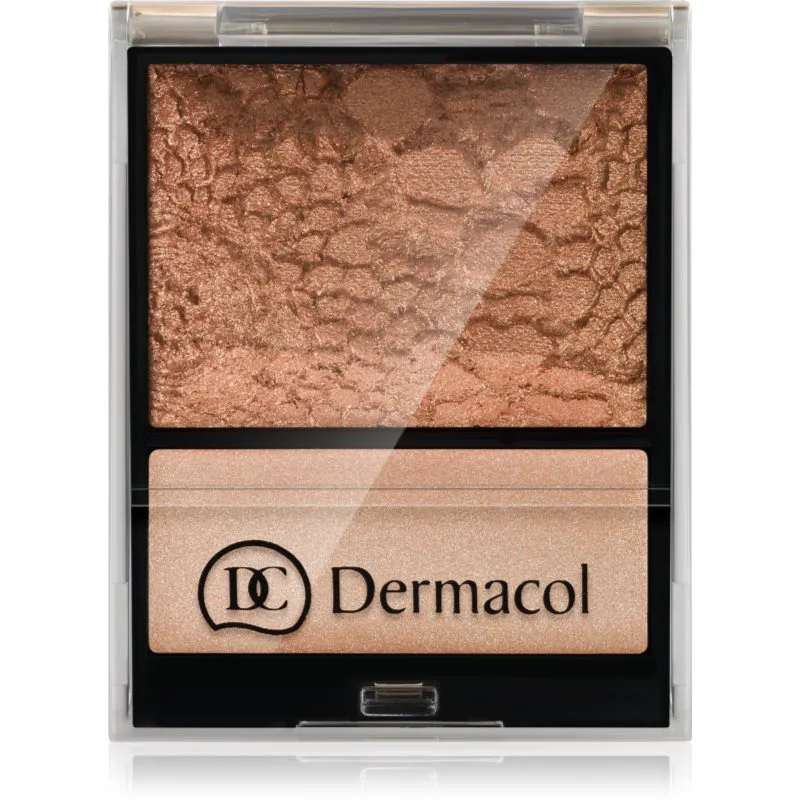 Dermacol Duo Bronze Παλέτα για φωτισμό 11 γρ