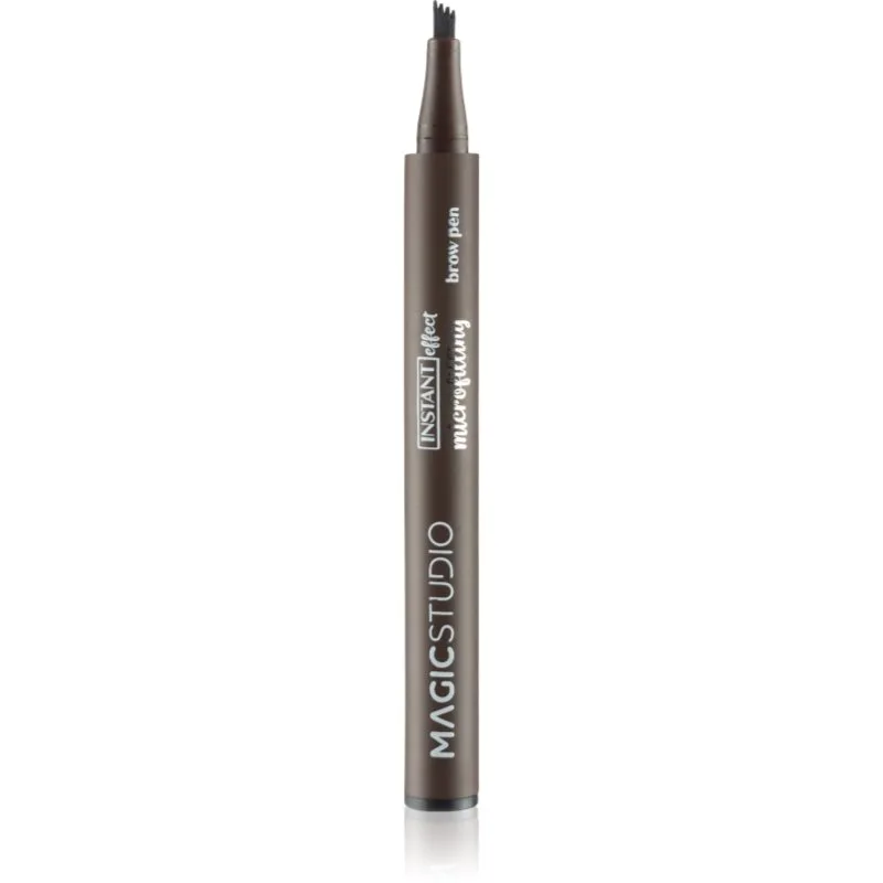 Magic studio Microfilling Brow Pen μαρκαδόρος μακράς διαρκείας Για τα φρύδια απόχρωση Dark Brown 13.5 γρ