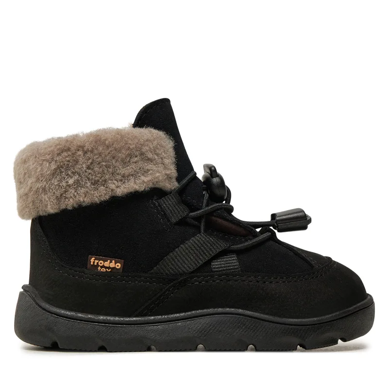Μποτίνια Froddo Zeru Tex Cosy Barefoot G3110258-5 M Μαύρο