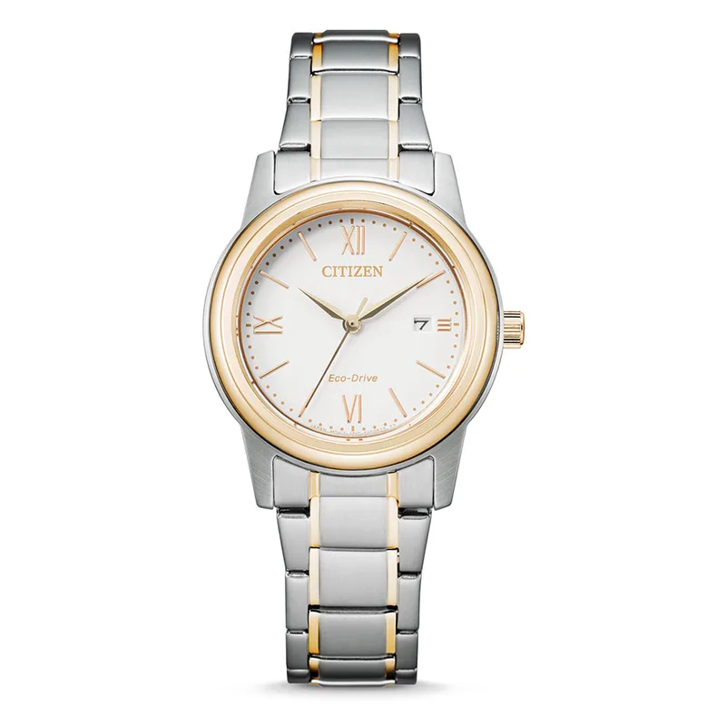 CITIZEN Elegance Ladies Eco-Drive Two Tone FE1226-82A