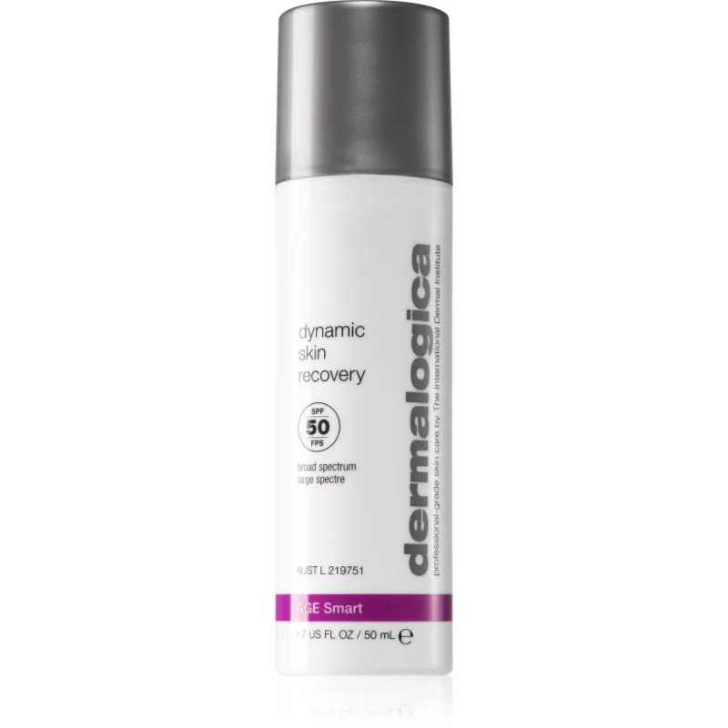 Dermalogica Dynamic Skin Recovery προστατευτική κρέμα ημέρας κατά της γήρανσης της επιδερμίδας SPF 50 50 ml