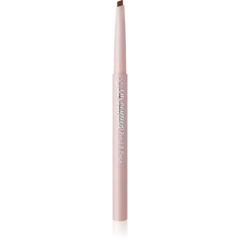 J.Cat Beauty Lip Contour μολύβι περιγράμματος για τα χείλη με βούρτσα απόχρωση Sugar Honey 0.22 γρ