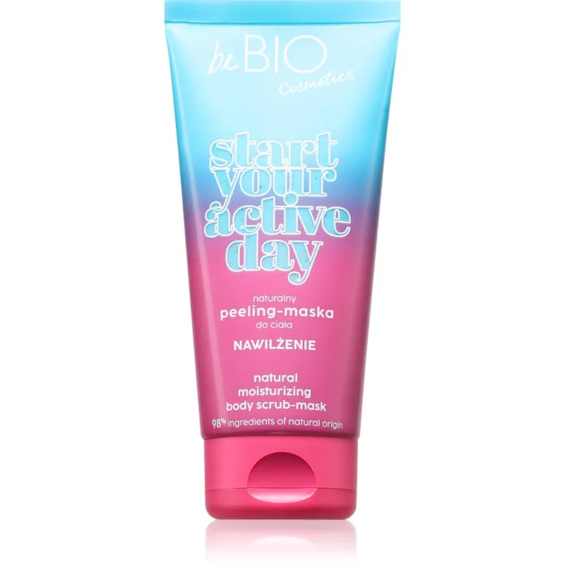 beBIO Start Your Active Day ενυδατική απολέπιση σώματος 200 ml
