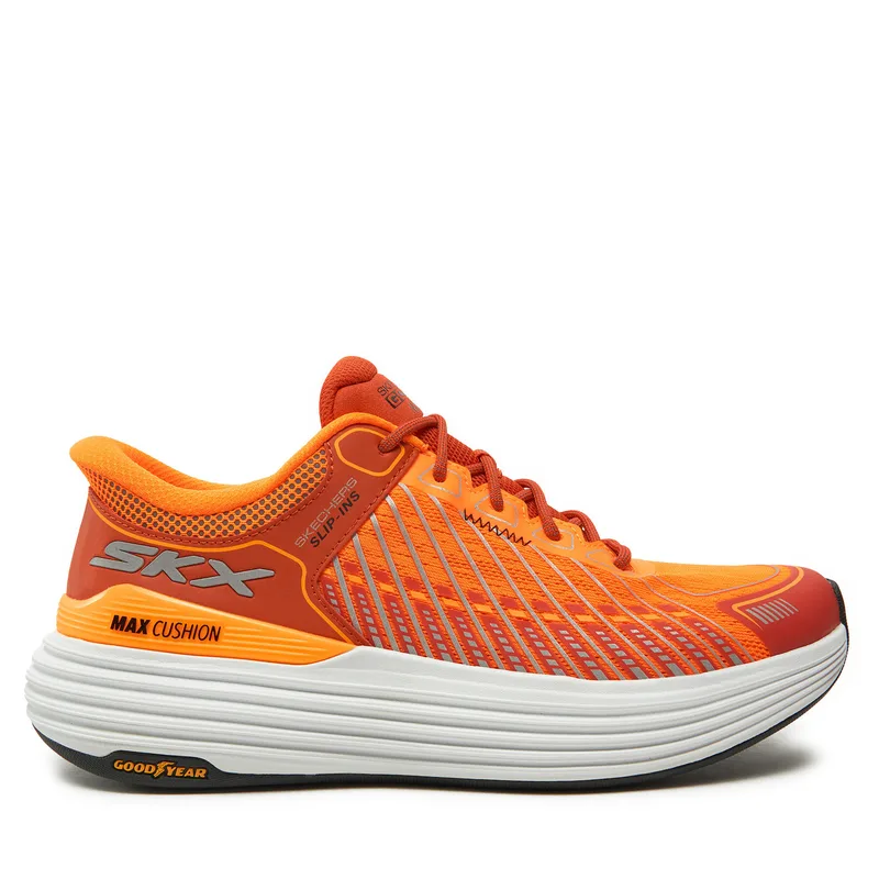 Παπούτσια για Τρέξιμο Skechers Max Cushioning Suspension 220936/ORG Πορτοκαλί
