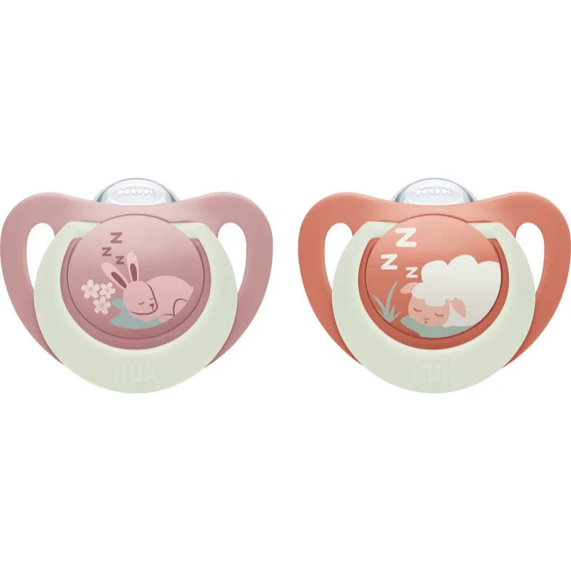 NUK First Choice Night 6-18 m πιπίλα 2 τμχ
